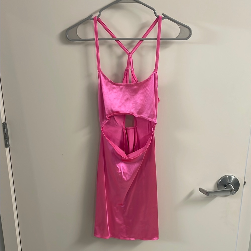 Satin Pink Nightgown